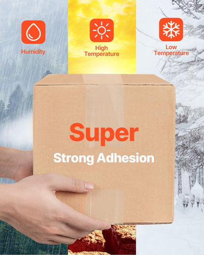 Clear Packing Tape, 3 Inches Core, 24 Rolls 1.88 Inches X 65 Yards Packing Tape, 2.7 Mil Thick, Heavy Duty Packaging Tape Designed For Moving, Storage And Packing, Shipping And Mailing, Office