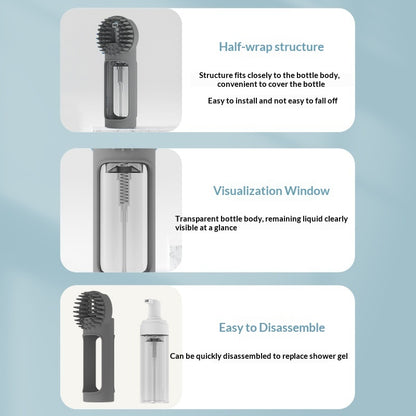 Silicone 2-in-1 Multi-Functional Pet Bath Brush