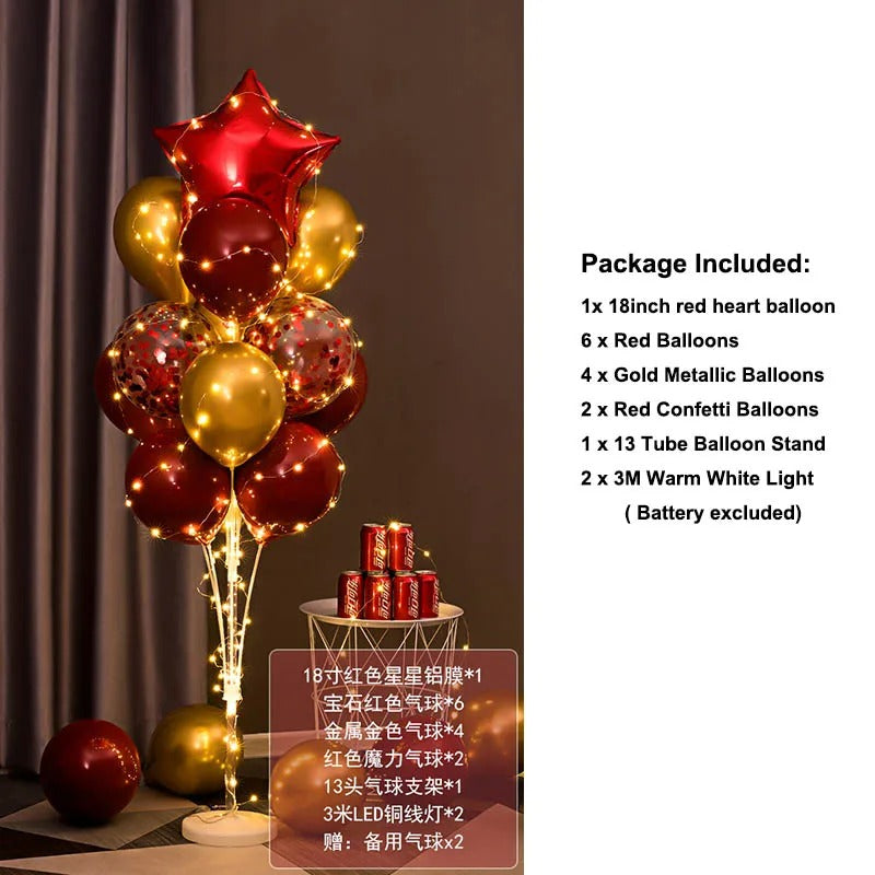 Light Up LED Balloon Stand Kit