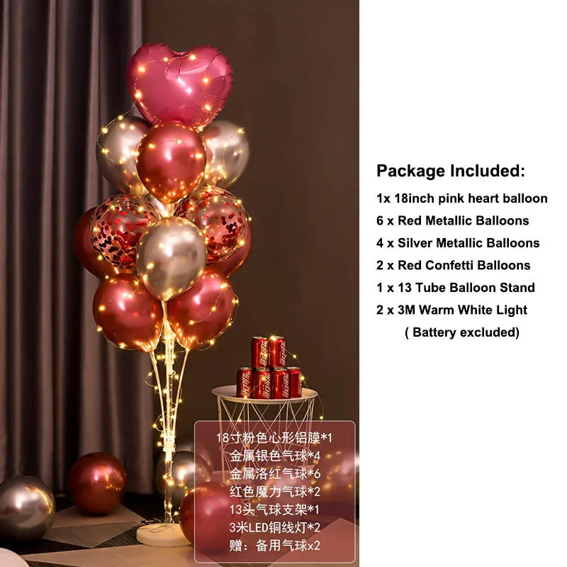 Light Up LED Balloon Stand Kit
