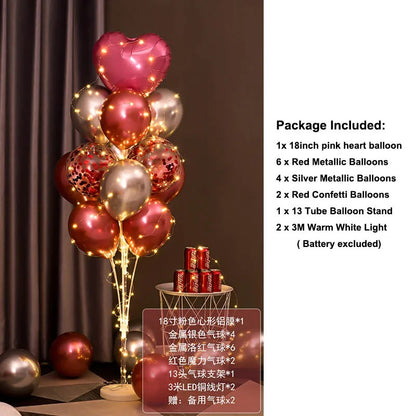 Light Up LED Balloon Stand Kit