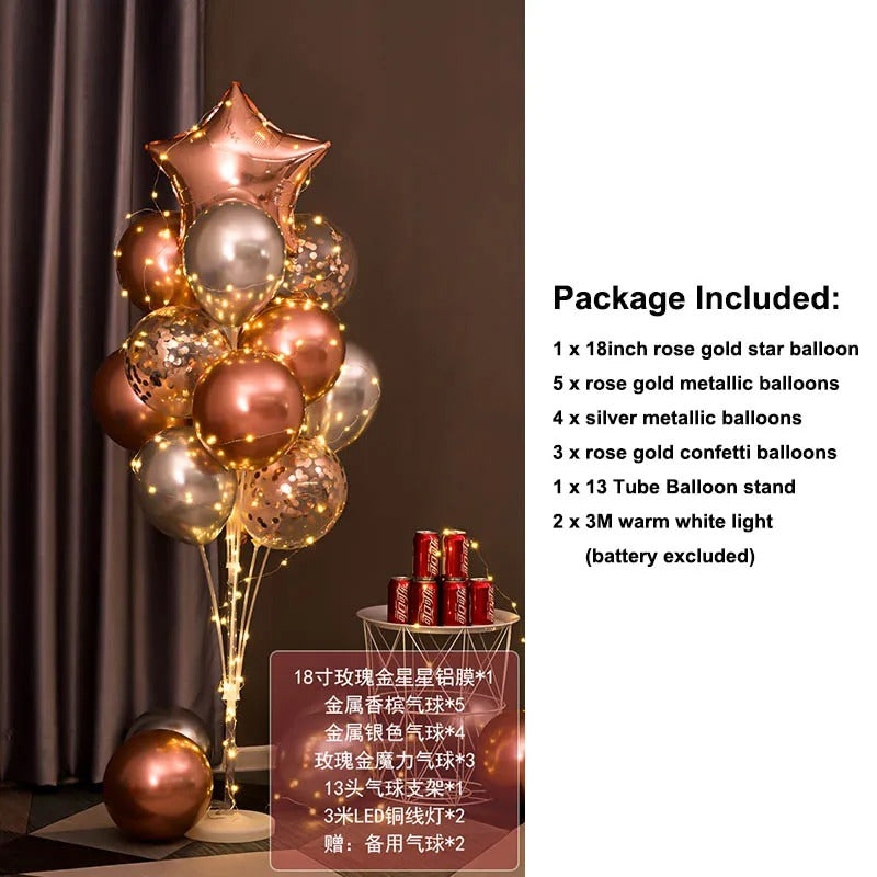 Light Up LED Balloon Stand Kit