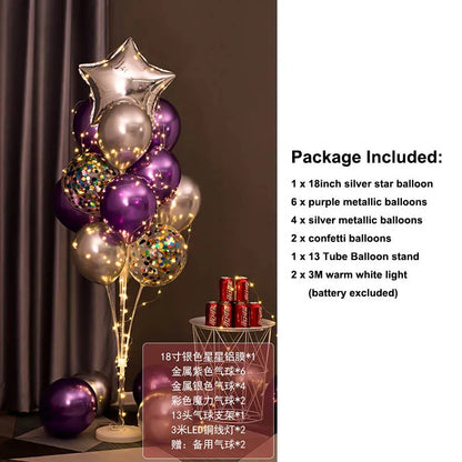 Light Up LED Balloon Stand Kit
