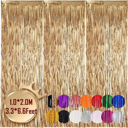 Cheap as a Party Metallic Tinsel Foil