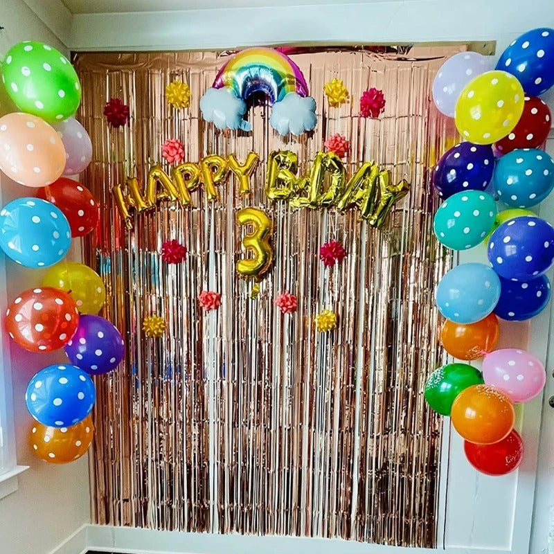 Cheap as a Party Metallic Tinsel Foil