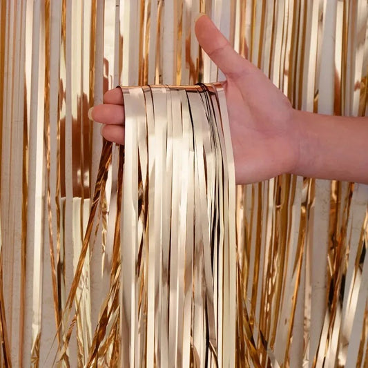 Cheap as a Party Metallic Tinsel Foil