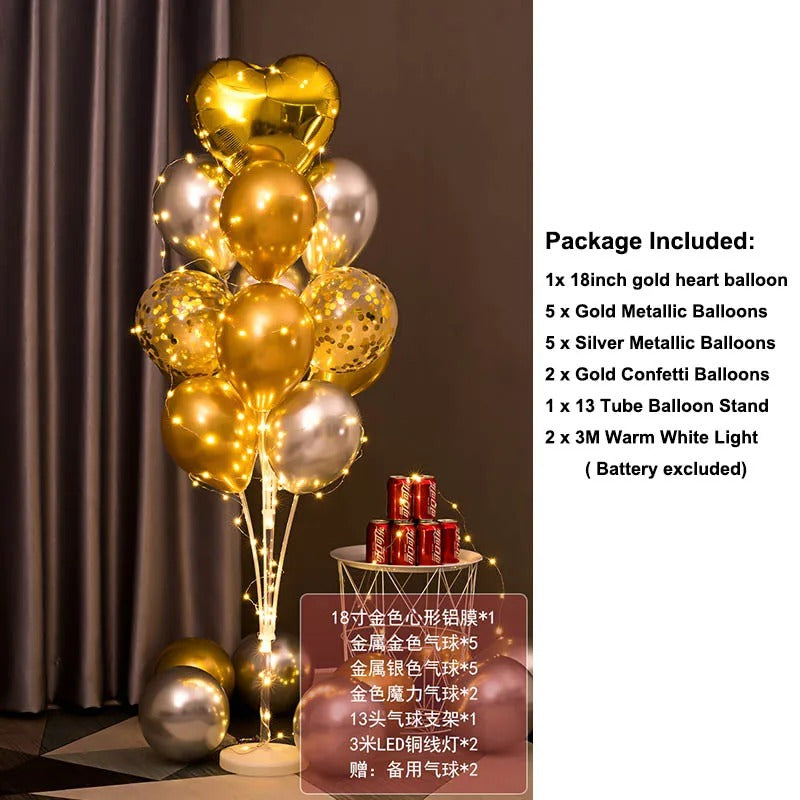 Light Up LED Balloon Stand Kit